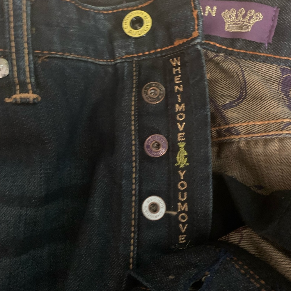 Rare vintage Christian Audigier for Ed Hardy men’s jeans - Picture 5 of 9